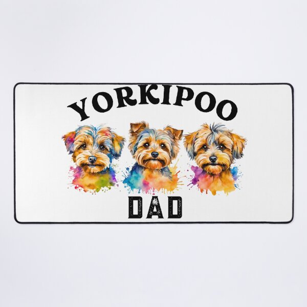 Item preview, Yorkipoo Dad Watercolor designed and sold by Fredster1966.
