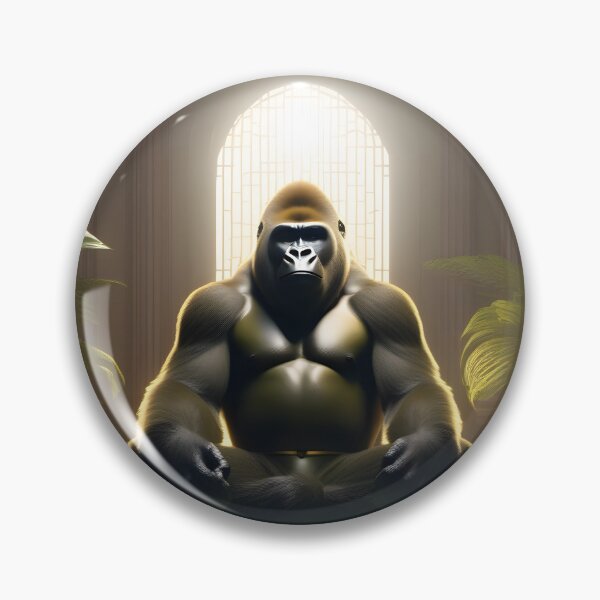 Item preview, nature gorilla designed and sold by DigiArtFusion.