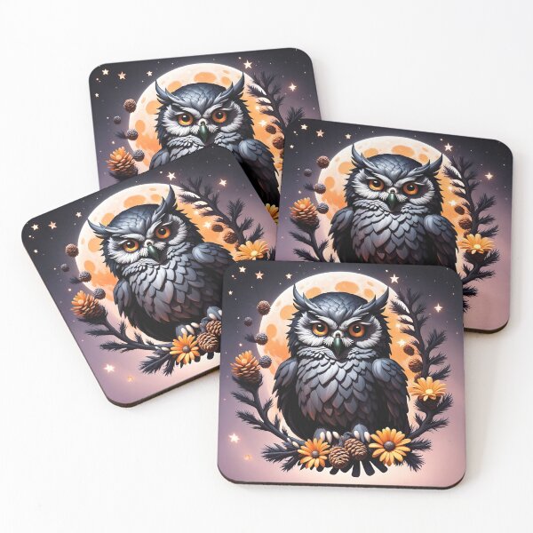 Item preview, Moonlit Owl designed and sold by shortiiblazed.