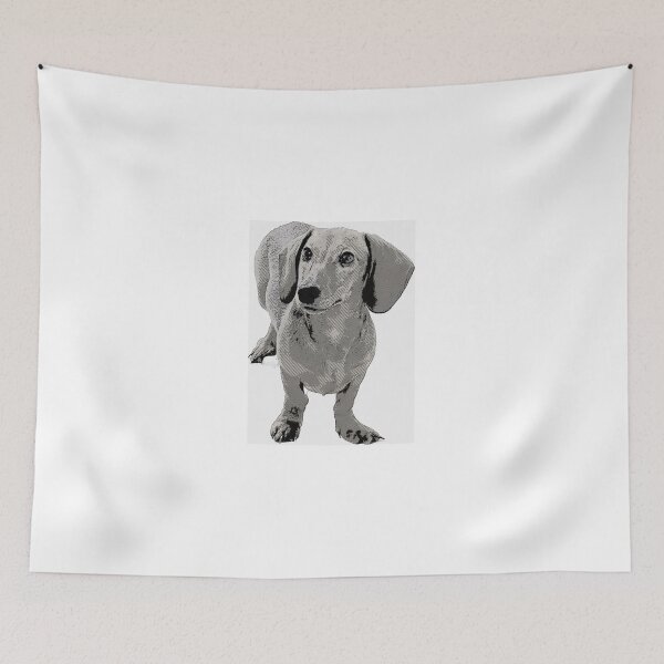 Item preview, Sketchy Weiner Reeses the mini Dachshund  designed and sold by Reesesthemini.