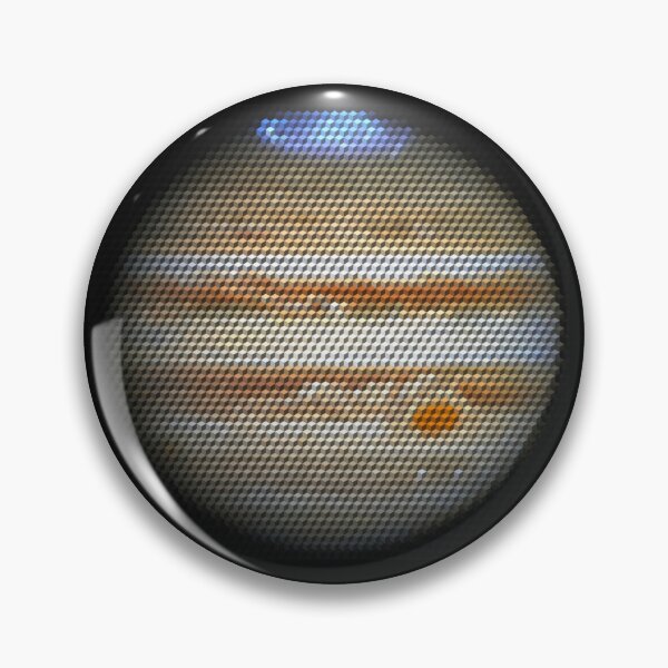 Item preview, Hubble Captures Auroras in Jupiter’s Atmosphere Nasa 3D Cubes Low Poly Art designed and sold by SpiroJo.
