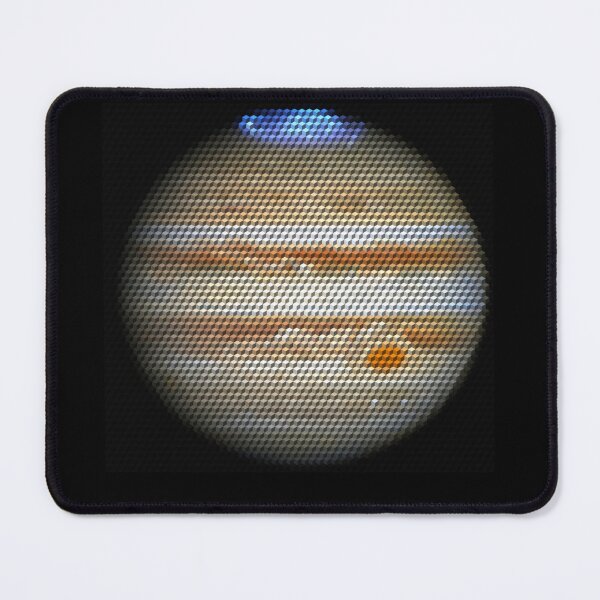 Item preview, Hubble Captures Auroras in Jupiter’s Atmosphere Nasa 3D Cubes Low Poly Art designed and sold by SpiroJo.