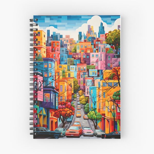 Item preview, Vibrant Vistas: San Francisco's Urban Canvas designed and sold by X4eArtist.