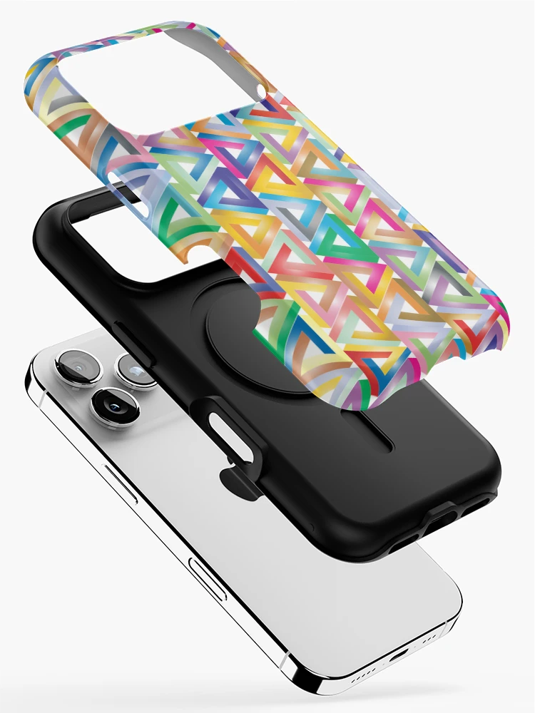 Thumbnail 2 of 4, iPhone Case, Triangle Pattern designed and sold by MakeWayDesign.