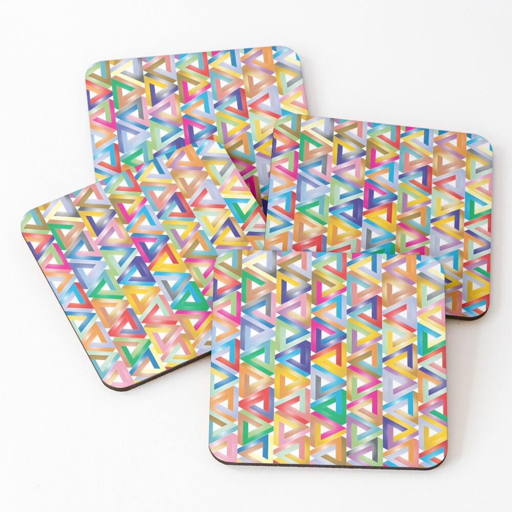 Item preview, Coasters (Set of 4) designed and sold by MakeWayDesign.