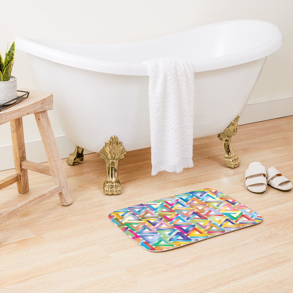Item preview, Bath Mat designed and sold by MakeWayDesign.