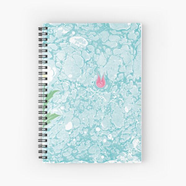Item preview, Marbling texture floral pattern designed and sold by bozarslan.