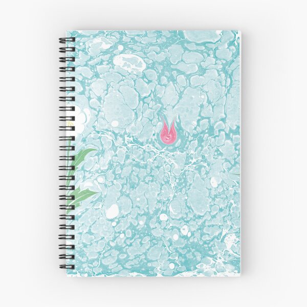 Item preview, Marbling texture floral pattern designed and sold by bozarslan.