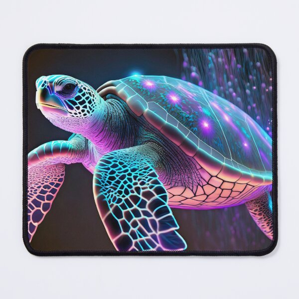 Item preview, Neon Bioluminescent Sea Turtle designed and sold by JohnXD247.