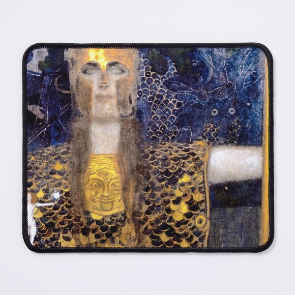 Aperçu de l'œuvre Pallas Athéna de Gustav Klimt (1898) créée et vendue par BossyCatHome.
