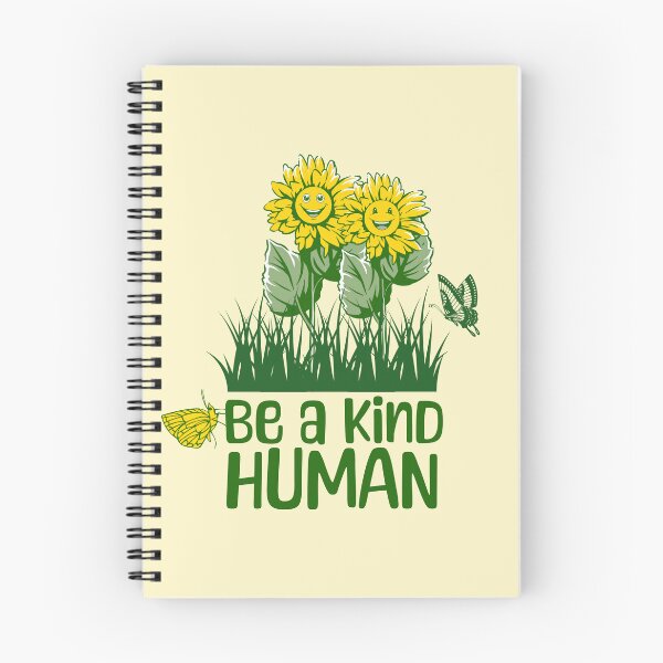 Item preview, Be a Kind Human, Sunflower Design, Positivity, Butterfly Design designed and sold by Blinkwater Designs.