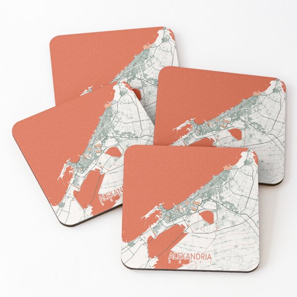 Item preview, Alexandria City Map of Egypt  - Bohemian designed and sold by deMAP.