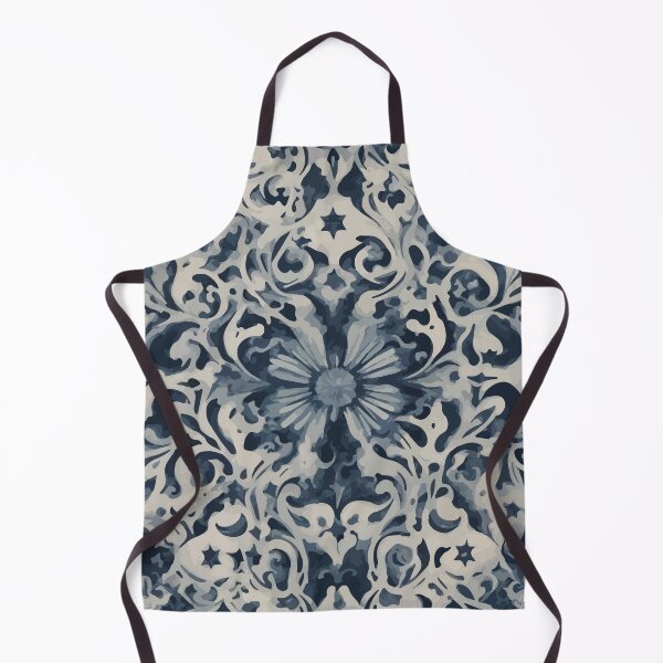 Item preview, Damask pattern watercolor designed and sold by Grypis.