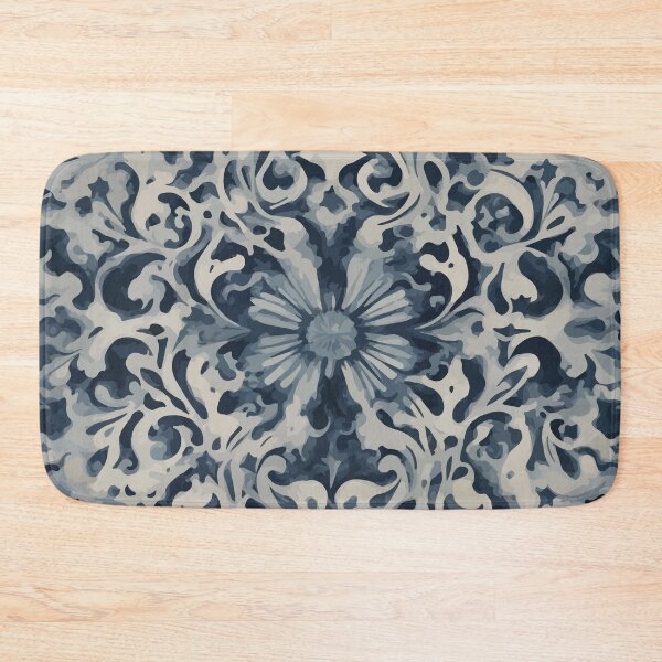 Item preview, Damask pattern watercolor designed and sold by Grypis.