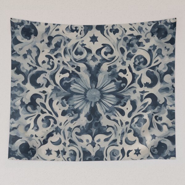 Item preview, Damask pattern watercolor designed and sold by Grypis.