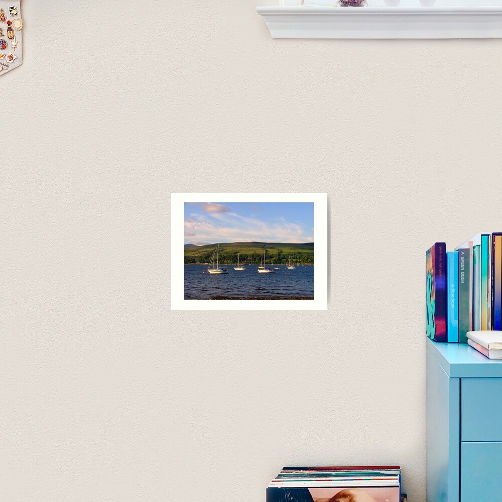 View across the Gareloch Art Print