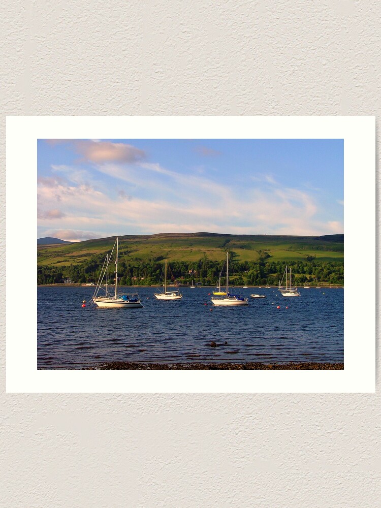 Alternate view of View across the Gareloch Art Print