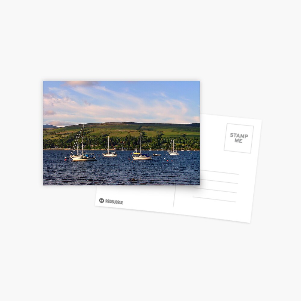 View across the Gareloch Postcard
