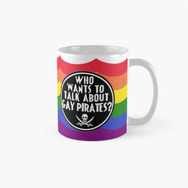 Item preview, Gay Pirate fanatics, unite! designed and sold by dustonmyboots.