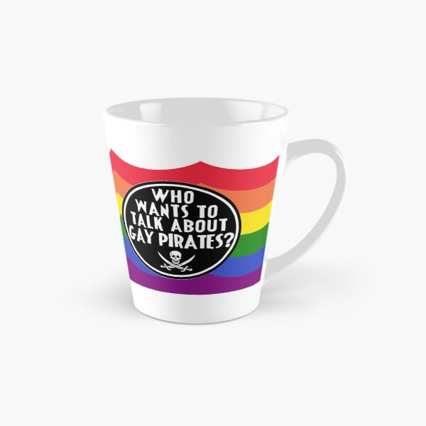 Item preview, Gay Pirate fanatics, unite! designed and sold by dustonmyboots.