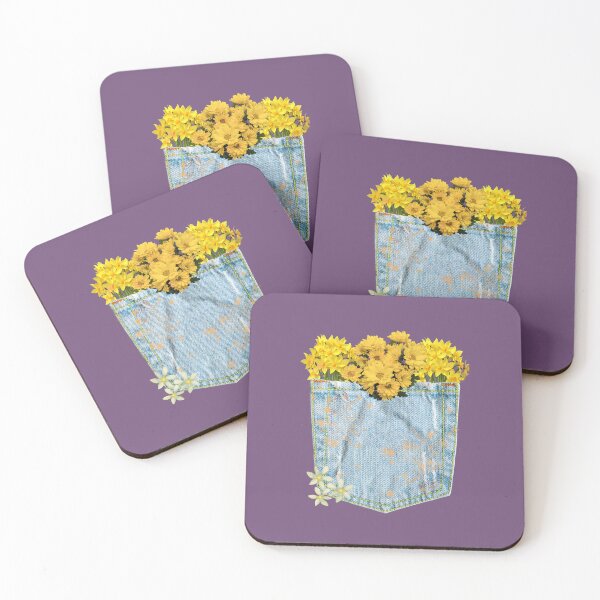 Item preview, Pocket of yellow blooms designed and sold by andrasdesignssss.