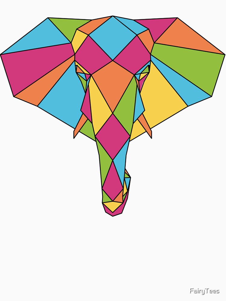 Elephant Mosaic by FairyTees