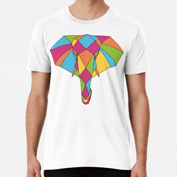 Elephant Mosaic Premium T-Shirt