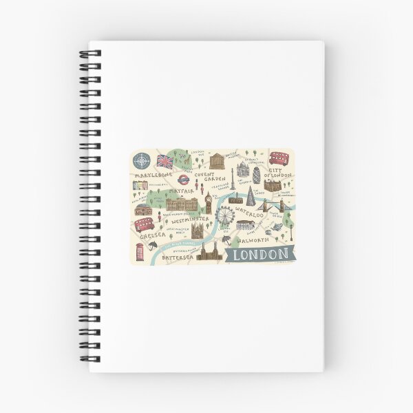 Item preview, Map of London designed and sold by Those Pencil Shavings.
