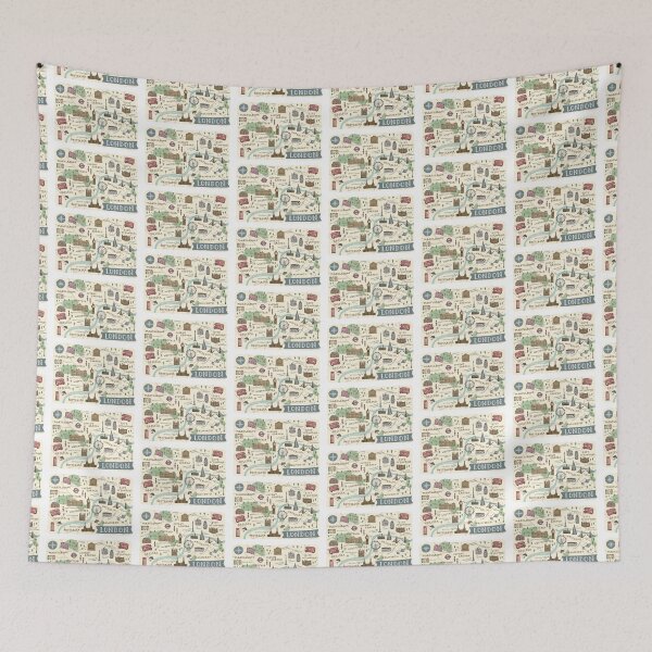 Item preview, Map of London designed and sold by Those Pencil Shavings.
