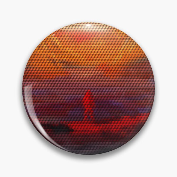 Item preview, Man On Mars Illustration Viewed Through Window Of Spacecraft 3D Cubes Low Poly Art designed and sold by SpiroJo.