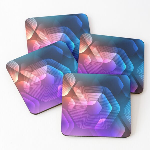 Item preview, Abstract Overlapping Forms Wallpaper designed and sold by hjian8219.