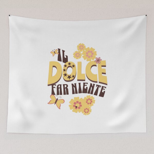 Item preview, dolce far niente designed and sold by LaughandLaugh.