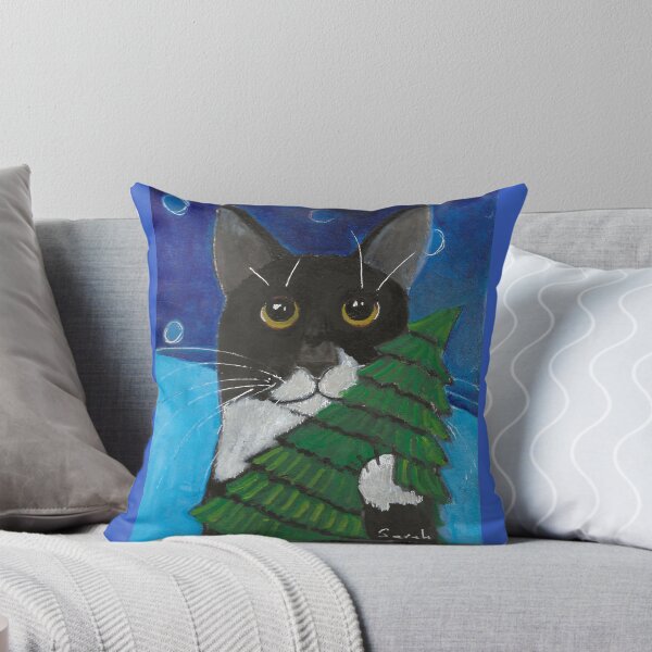 Item preview, Socks finds his Christmas Tree  designed and sold by SarahSolie.