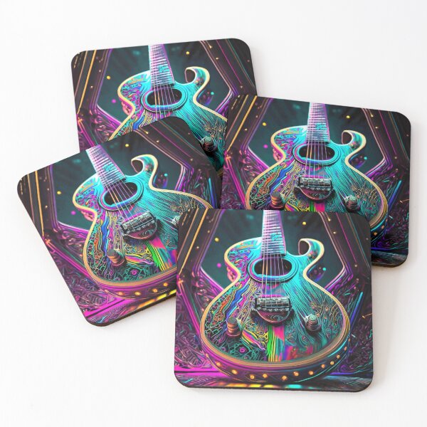 Item preview, Electric Neon Glowing Guitar designed and sold by JohnXD247.