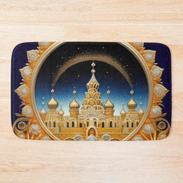Item preview, Gold emblem Russian architecture  designed and sold by Roxburylane.
