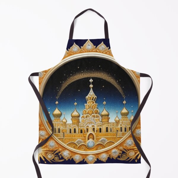 Item preview, Gold emblem Russian architecture designed and sold by Roxburylane.
