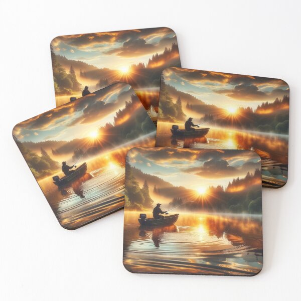 Item preview, Fishing at Sunrise designed and sold by bradm50.