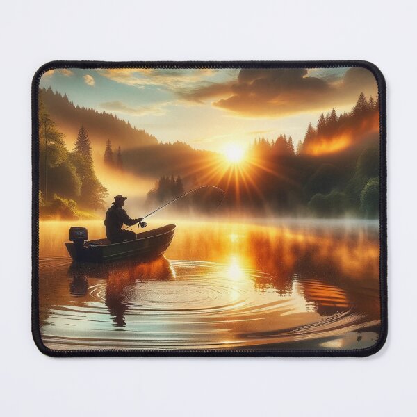 Item preview, Fishing at Sunrise designed and sold by bradm50.
