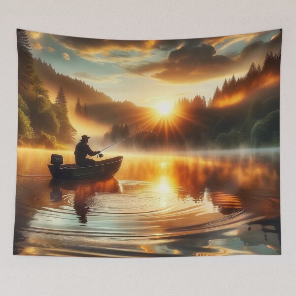 Item preview, Fishing at Sunrise designed and sold by bradm50.
