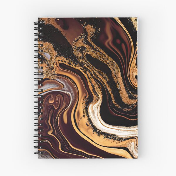 Item preview, Brown Gold Marble Wall Art designed and sold by pauloss.