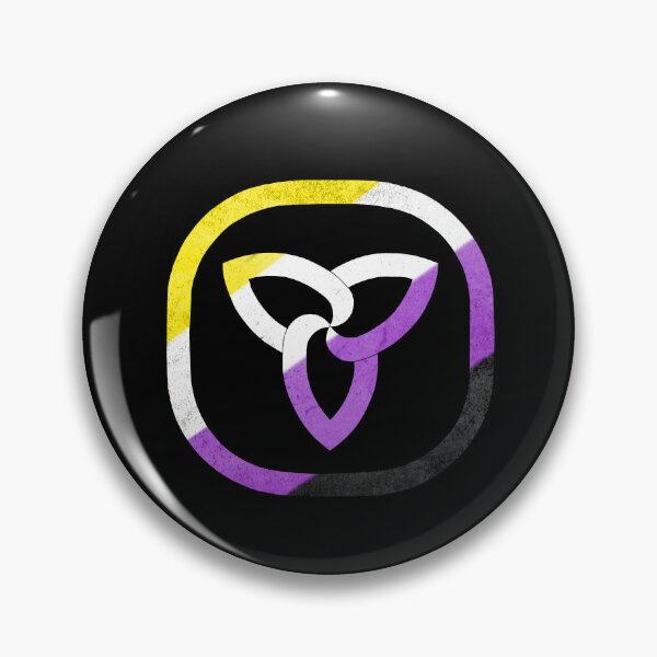 Item preview, Ontario Trillium - Non Binary Pride designed and sold by BackgroundPixel.