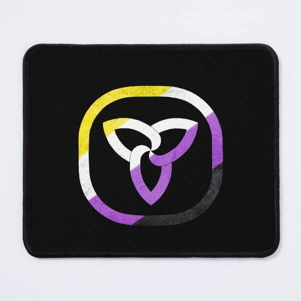 Item preview, Ontario Trillium - Non Binary Pride designed and sold by BackgroundPixel.