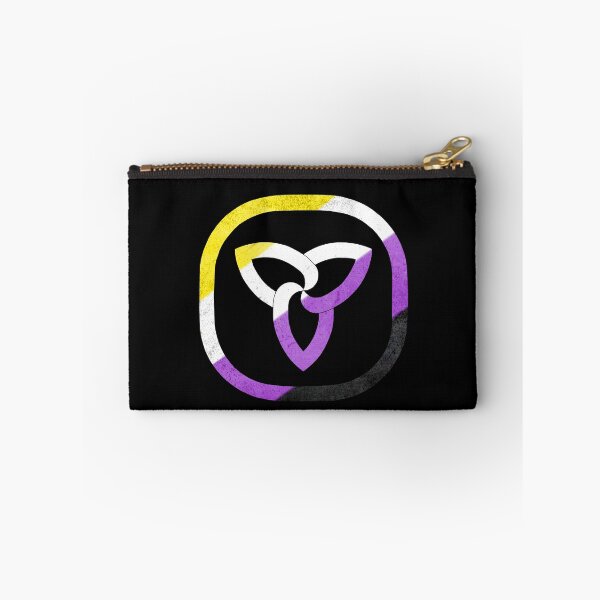Item preview, Ontario Trillium - Non Binary Pride designed and sold by BackgroundPixel.