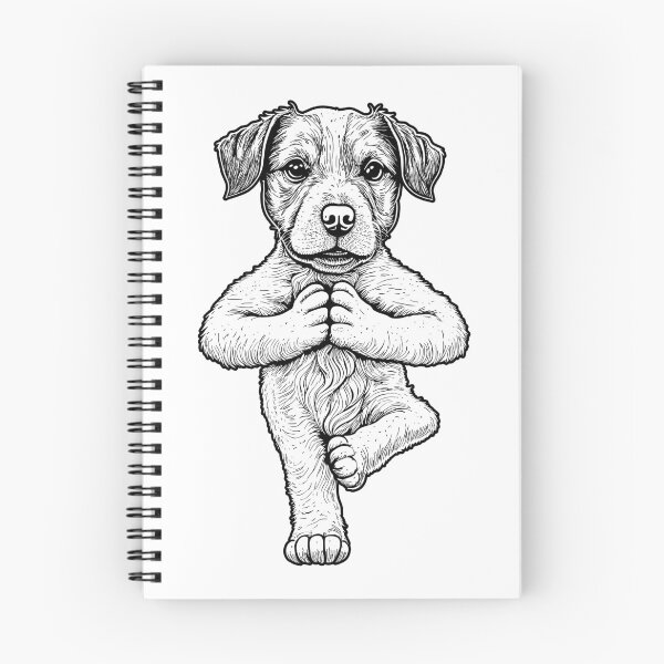 Item preview, Jack Russell Terrier Yoga Perro Cachorro Perros divertidos JRT Asana designed and sold by GrandeDuc.