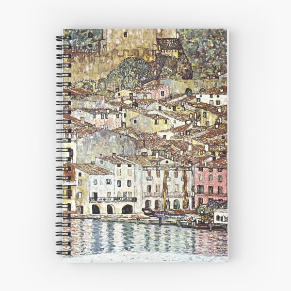 Artikelvorschau, Gustav Klimts Malcesine am Gardasee (1913) entworfen und verkauft von BossyCatHome.