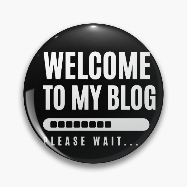 Item preview, Welcome To My Blog - Funny Quote designed and sold by FridPix.