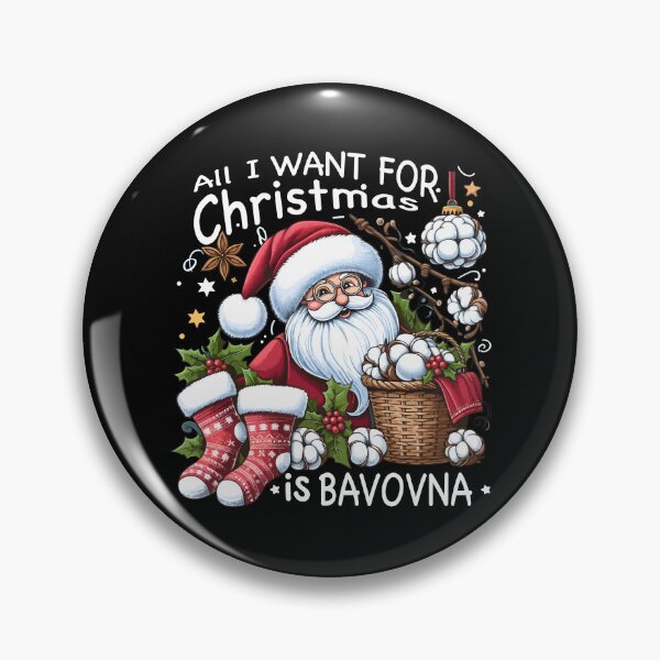 Item preview, All I Want for Christmas is Bavovna - Funny Ukrainian Bavovnatko designed and sold by Aide.