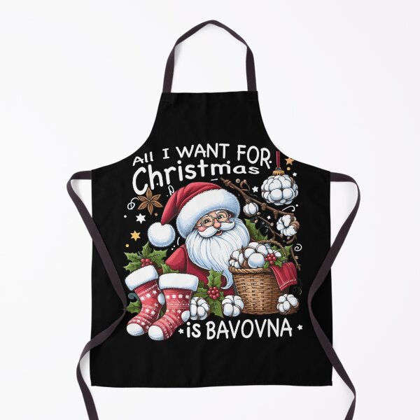 Item preview, All I Want for Christmas is Bavovna - Funny Ukrainian Bavovnatko designed and sold by Aide.