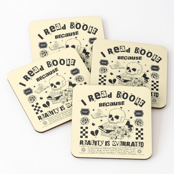 Item preview, Bibliphile and book lover. I read books because reality is overrated. designed and sold by Ninety9Secrets.