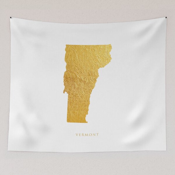 Item preview, Vermont Gold Map designed and sold by ArtPrints.